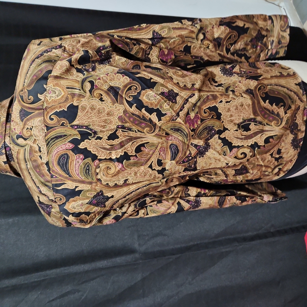 Chaps Button Down Blouse - image 3